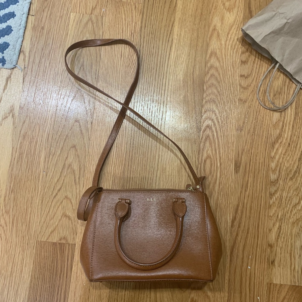 Ralph Lauren Satchel Crossbody Purse